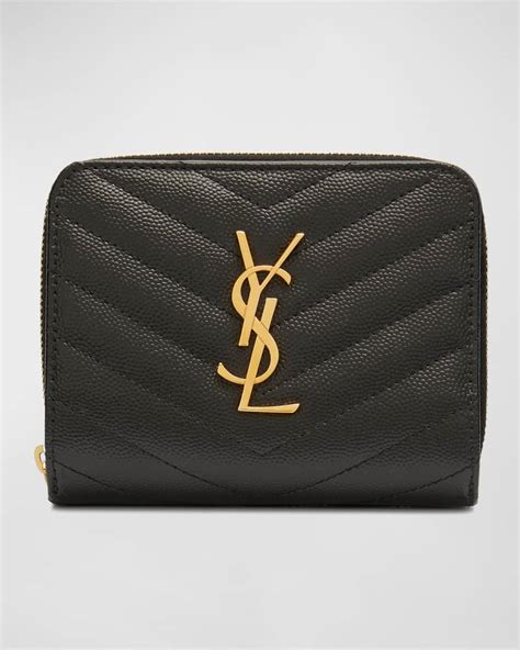 ysl bi fold wallet